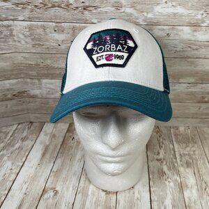 BLUE 84 Men's OSFA ZORBAZ DETROIT LAKES MN Snapback Mesh Trucker Cap Hat NWT NEW